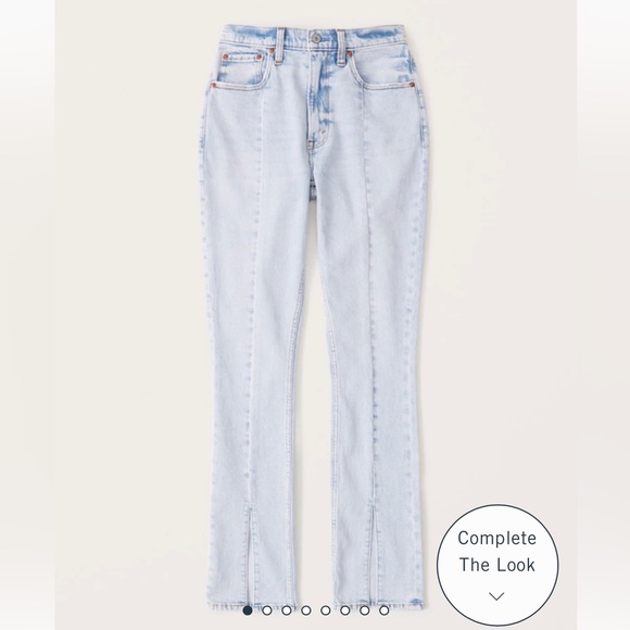 Abercrombie & Fitch Denim - Abercrombie & Fitch Curve Love High Rise Skinny Jean